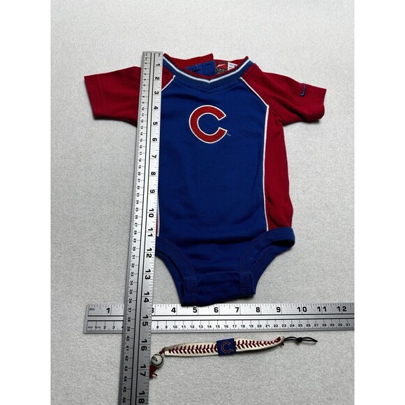 Chicago Cubs Nike Team Infant One-piece Unisex 3/6 Months Plus Bracelet - Picture 8 of 10
